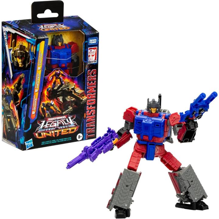Produktbild Hasbro Transformers Generations Legacy United Deluxe Class Actionfigur G1 Universe Quake 14 cm