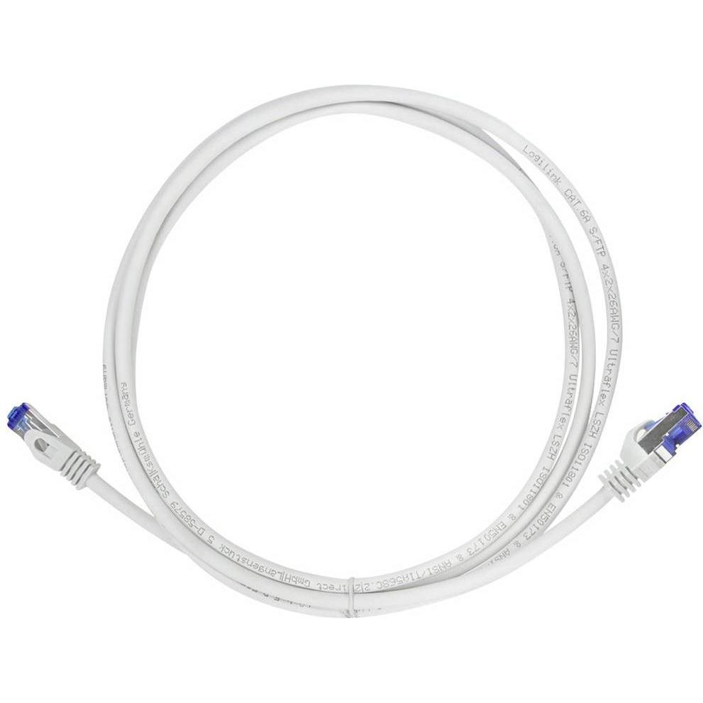 Thumbnail - LogiLink Patchkabel Ultraflex, Kat.6A, S/FTP, 3.0 m, grau mitCat.7 Rohkabel, extra flexibles & weiches Kabel (S/FTP, CAT...