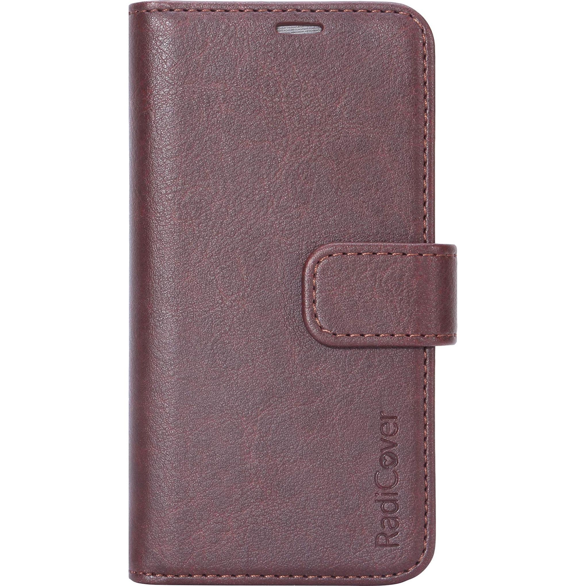 Radicover Flipside Fashion Stand Function (Apple iPhone 5), Smartphone Hülle, Braun