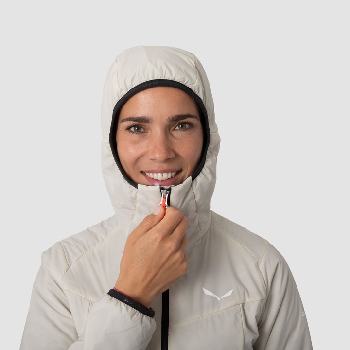 Actual product image Salewa Ortles Tirolwool Responsive Stretch Hooded Jacket Da (36, S)