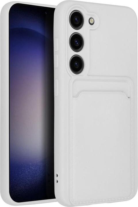 Produktbild 4Kom Rückwandabdeckung OEM Gehäuse CARD für SAMSUNG S23 Plus weiss