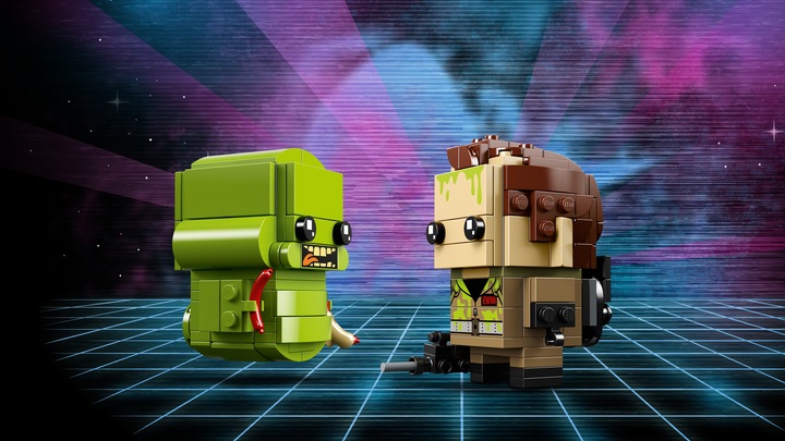 Produktbild LEGO Brickheadz Peter Venkman & Slimer 41622 (41622, LEGO Brickheadz)