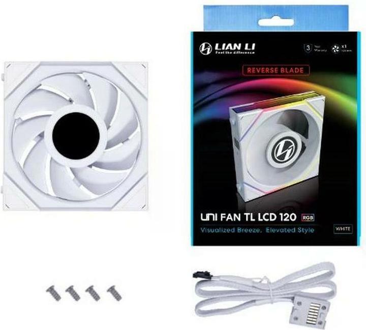 Produktbild Lian-Li UNI FAN TL LCD Reverse Blade (120 mm, 1 x)