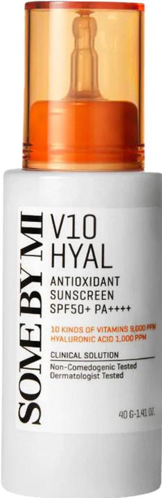 Produktbild Some By Mi (SOMEBYMI) V10 Hyaluronic Acid Antioxidant Sunscreen 40g SPF50 PA (Sonnencreme, SPF 50, 40 ml, 40 g)