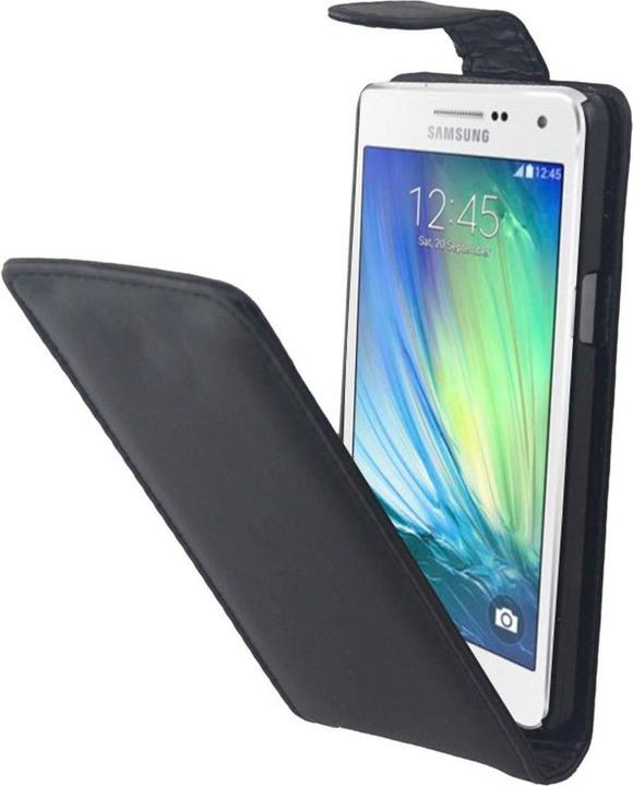 Produktbild König Design Handyhülle Schutzhülle Flip Handytasche für Samsung Galaxy A5 A500F Schwarz (Samsung Galaxy J5 (2015))