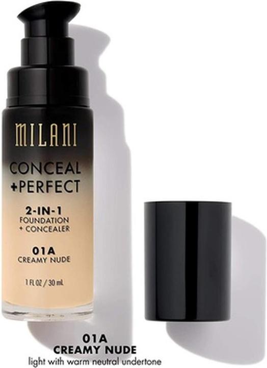Produktbild Milani Conceal+ Perfect (01A Creamy Nude)