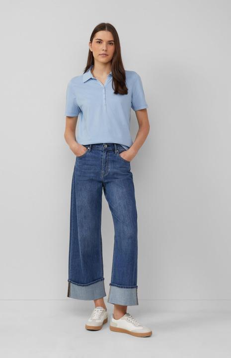 Produktbild S.Oliver T-Shirt Jersey-Polo mit Knopfleiste (40)
