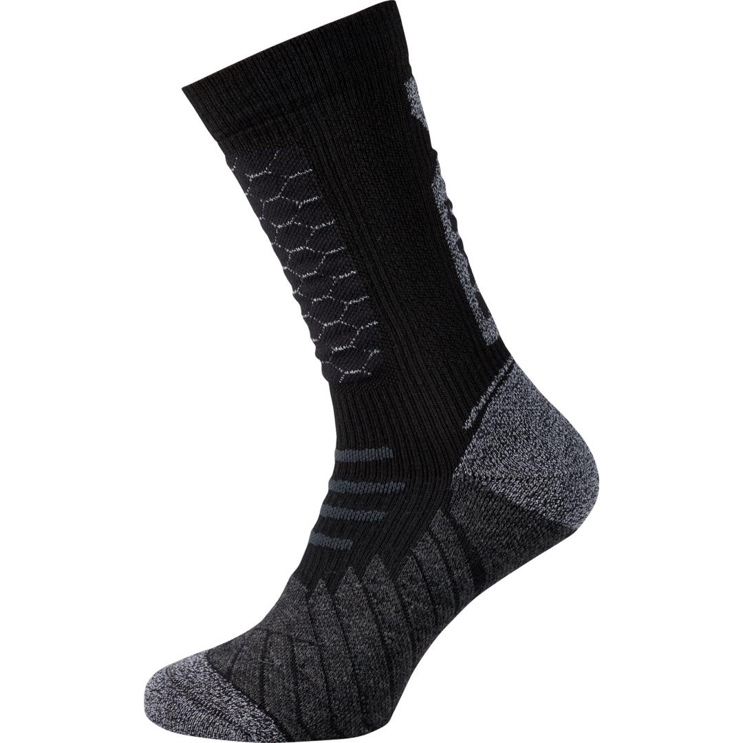 Sixs, Unisex, Sportsocken, Socken 365 kurz (45 - 47), Schwarz