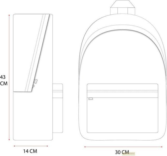 Actual product image Vadobag Fortnite Backpack Battle Royal Blue Horse 43 cm