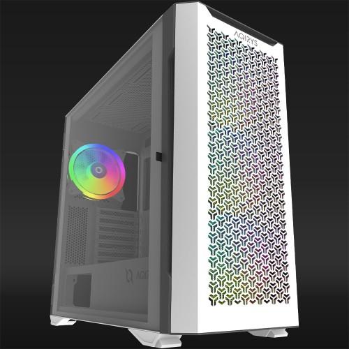 Actual product image Aqirys Aquilla White (ATX, mATX, Mini-ITX)