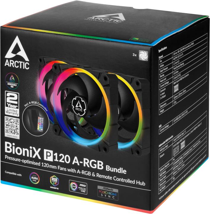 Produktbild Arctic BioniX P120 (120 mm, 3 x)