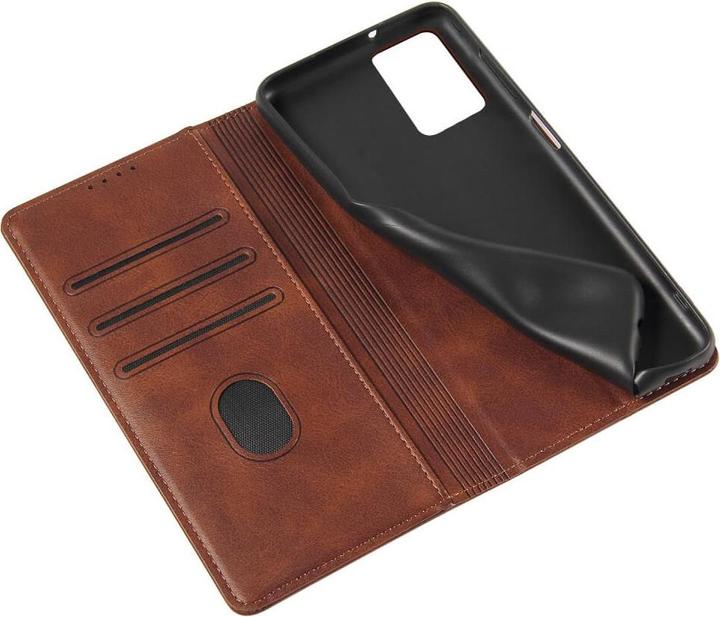 Image du produit Cover-Discount Galaxy A23 - Stand Flip Case Housse marron foncé (Samsung Galaxy A23)