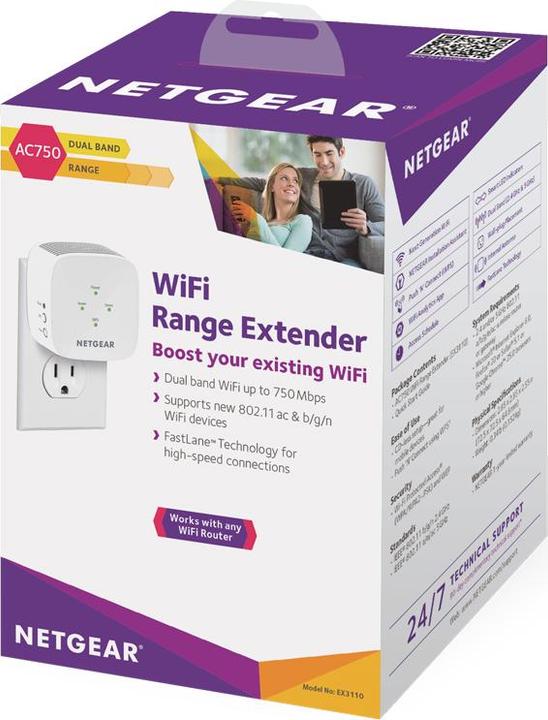 Produktbild Netgear EX3110 (450 Mbit/s, 300 Mbit/s)