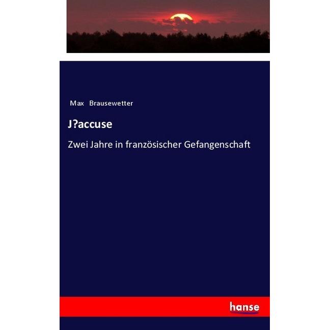 J'accuse, Fachbücher von Max Brausewetter
