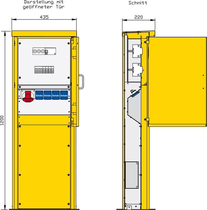 Produktbild Walther Werke WAL 84301017 EnergiesÃ¤ule Edelstahl (4x)