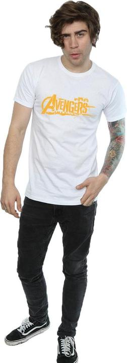 Produktbild Avengers Infinity War Orange Logo TShirt (XXL)