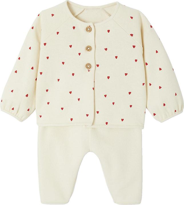 Produktbild Vertbaudet Baby-Set für Neugeborene: Sweatjacke & Hose (56)