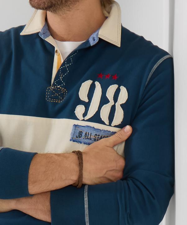 Produktbild Joe Browns Crew Neck Placement Print Rugby Top (M)