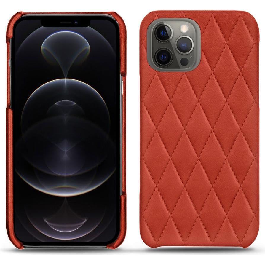 Thumbnail - Noreve Lederschutzhülle (Apple iPhone 12 Pro Max), Smartphone Hülle, Orange