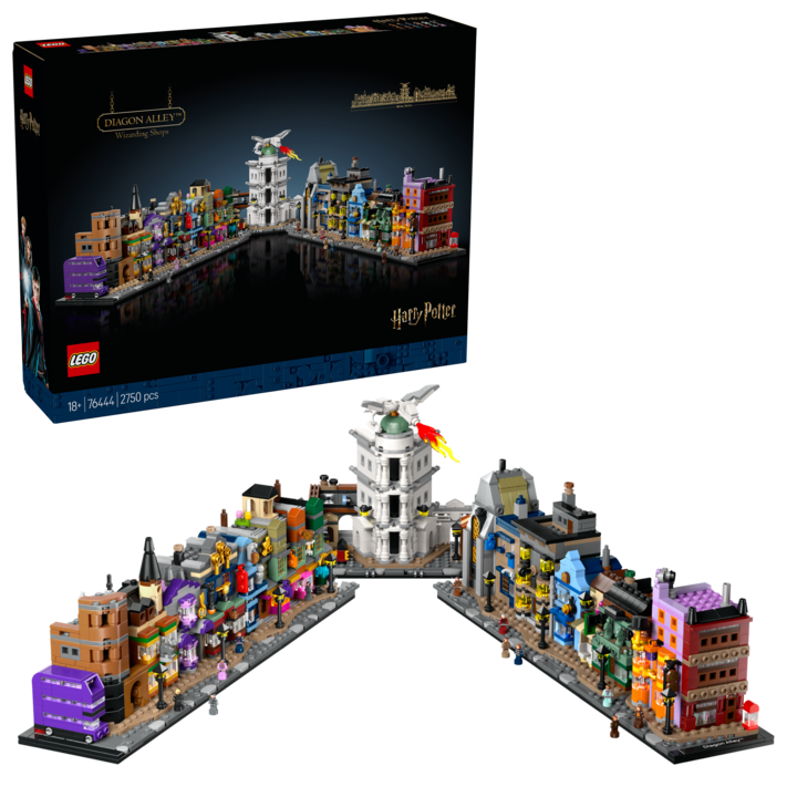 Actual product image LEGO Die Zauberläden der Winkelgasse (76444, LEGO Harry Potter)
