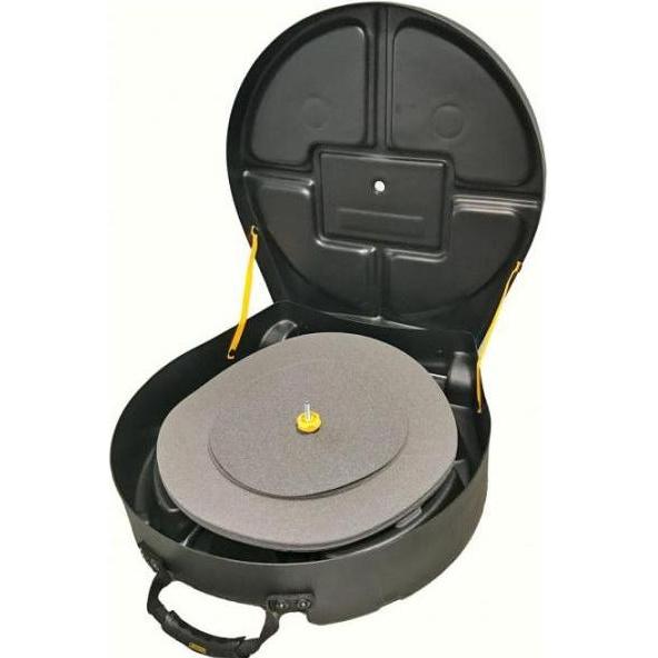 Thumbnail - Hardcase HN9CYM22 Becken-Trolley 22 Cymbal Case für 9 Becken, Instrumententasche + Koffer, Schwarz