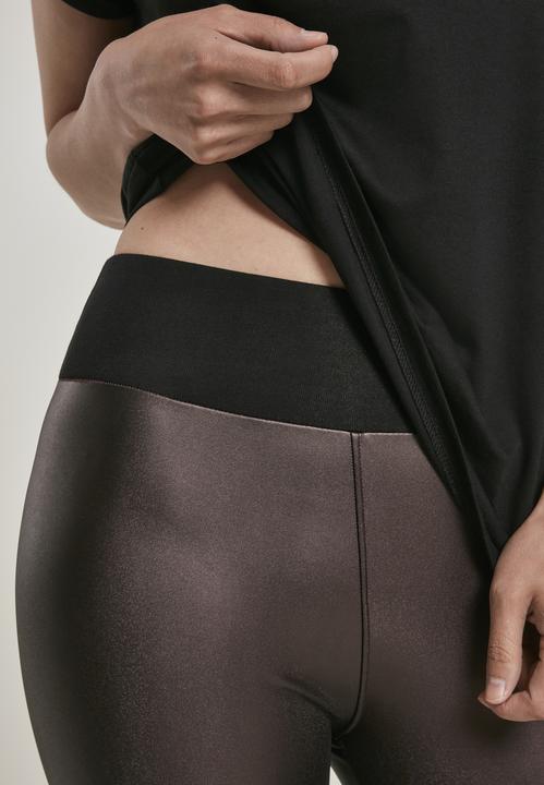 Produktbild Urban Classics Ladies Synthetic Leather High Waist Leggings (XS)