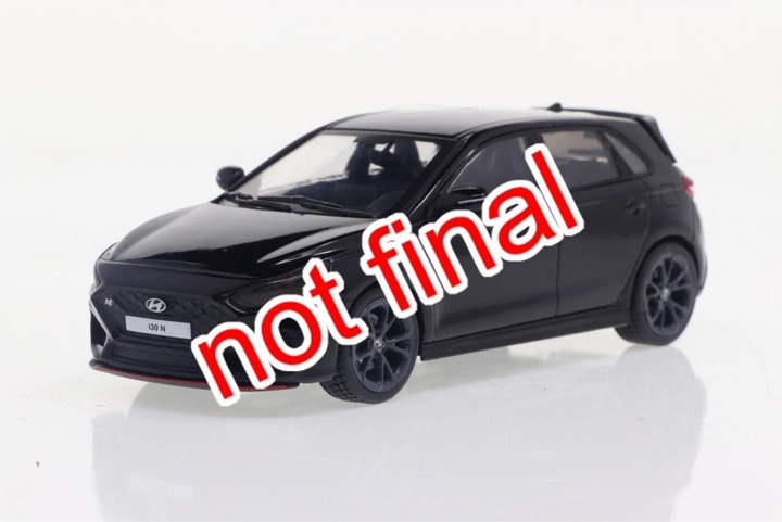 Produktbild Solido 1:43 Hyundai i30N 2022 schwarz