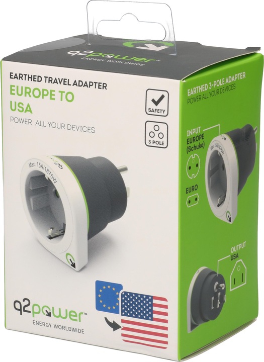Produktbild Q2 Power Q2Power Reiseadapter
