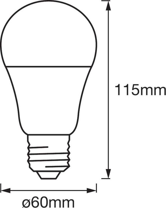 Actual product image Ledvance Classic A (E27, 806 lm, 1 x)