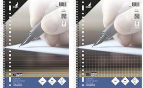 Image du produit Kangaro Collegeblock, DIN A4, quadrillé, 80 feuilles quadrillées 10 mm, perforé 23 fois, 60 g/qm, sans marge (A4, Quadrillé)