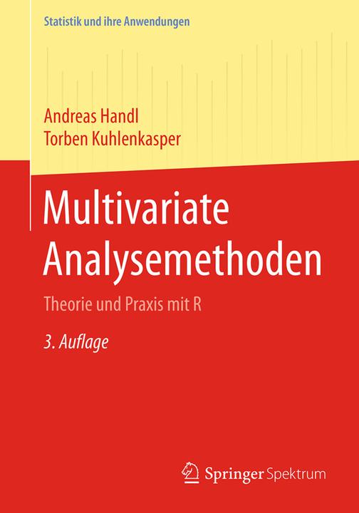 Produktbild Multivariate Analysemethoden (Deutsch, Andreas Handl, Torben Kuhlenkasper, 2017)