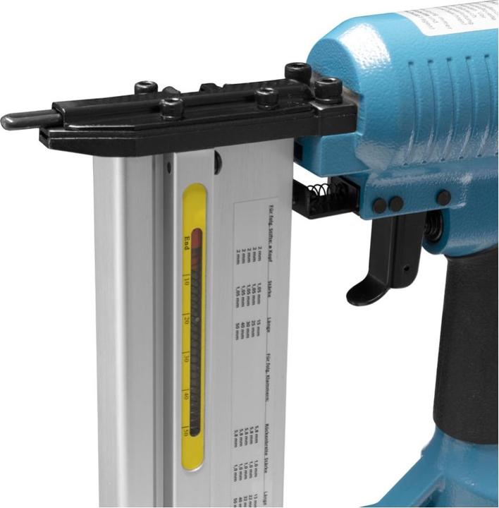 Produktbild Güde Druckluft Klammergerät Nagler 6 bar IG 1/4" ( 40220 ) + Sicherheitsschlagsperre + Öl + 1500x