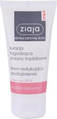 Actual product image Ziaja Med Acne Treatment Soothing SPF6 Day Cream - Day cream for problematic skin (50 ml, Day cream, Up to SPF 10)
