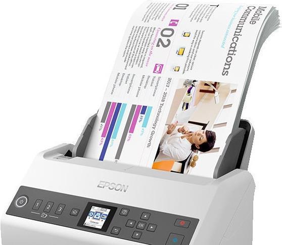 Produktbild Epson WorkForce DS-730N (USB, RJ45)