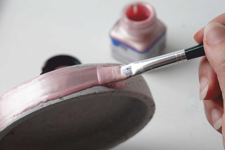 Productafbeelding Kreul Acryl metallic verf, crèmekleurig dekkend, 20 ml (Roze goud, 20 ml)