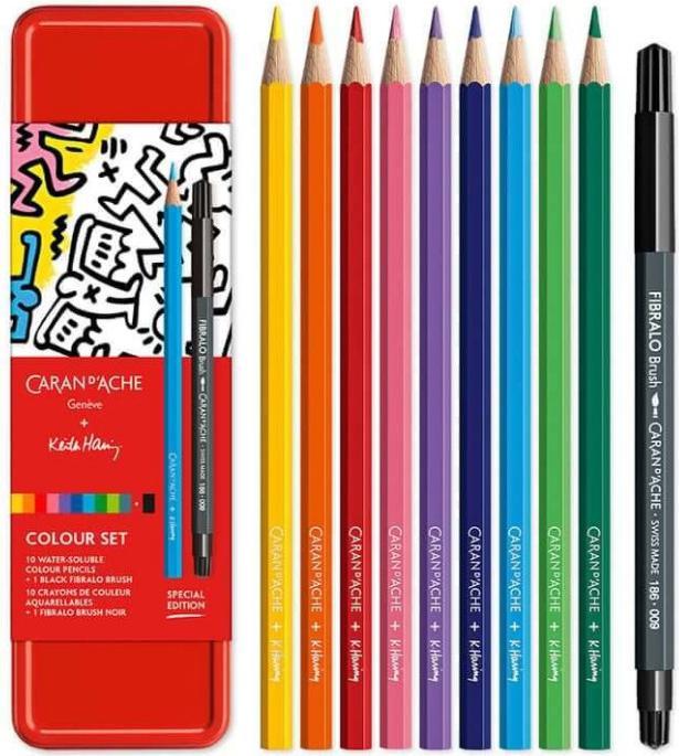 Immagine prodotto Caran d'Ache Farbset Keith Haring Sonderedition (Multicolore, 11 x)