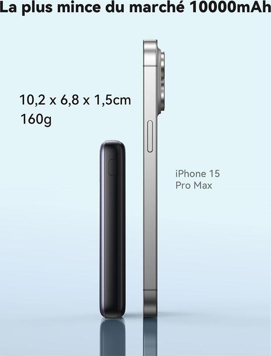Produktbild INIU INIUPB10POCKETPROSBK Powerbank (10000 mAh, 45 W)