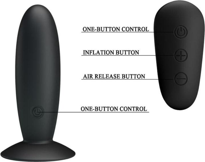 Actual product image Mr. Play Vibrating anal plug