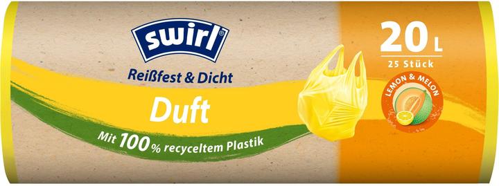 Image du produit Swirl Sacs poubelle parfumés (25 x, 20 l)