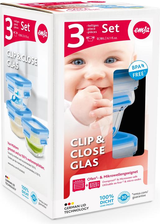 Actual product image Emsa Set Clip&Close (0.18 l)