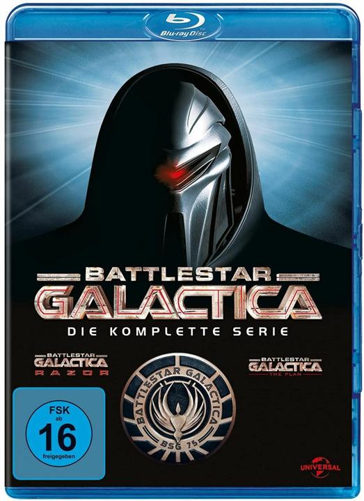 Battlestar Galactica La serie completa (Blu-ray, 2004, Tedesco, Inglese)