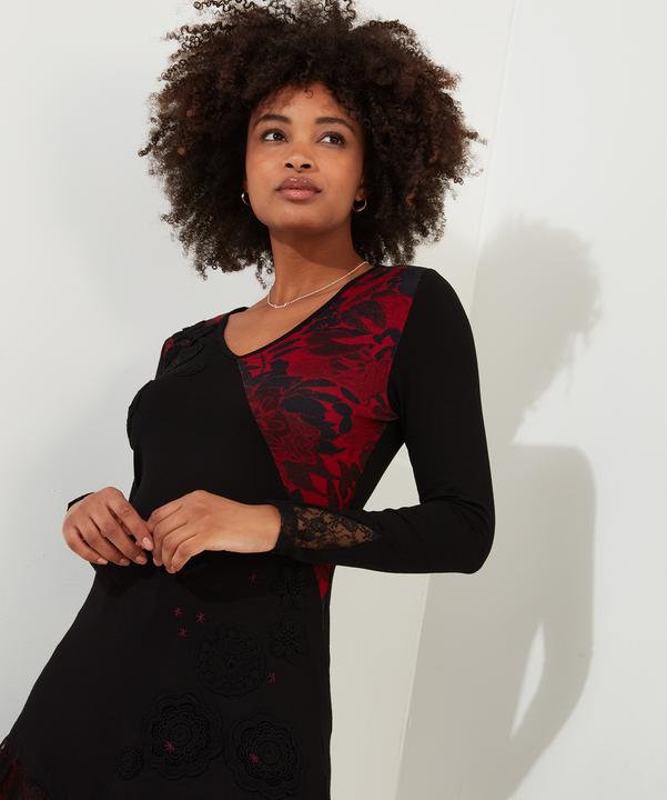 Actual product image Joe Browns Floral Applique Tunic (34)