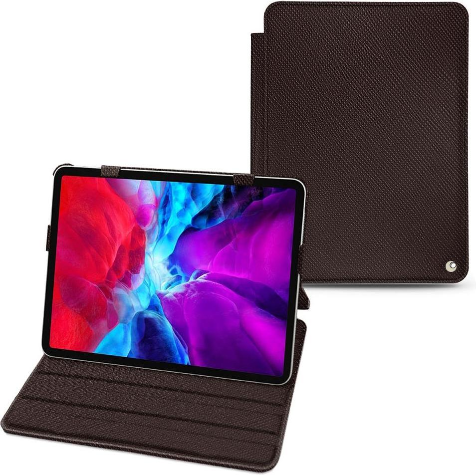 Noreve Lederschutzhülle horizontal (iPad Pro 11 2020 (2. Gen)), Tablet Hülle, Braun