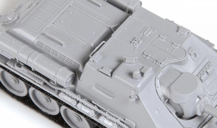 Actual product image 1:72 SU-85 Soviet. Self-propelled howitzer
