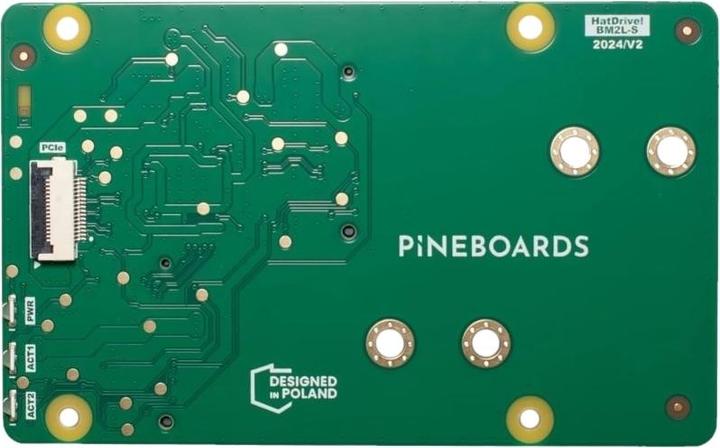 Actual product image Raspberry Pi Dual NVMe Pineboards for 5