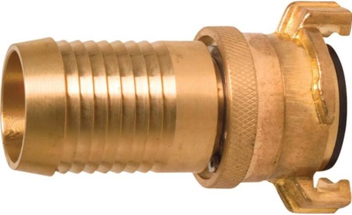 Mega Saug- und Hochdruckkupplung Messing Schlauchgrösse 13 mm (Kupplung, 13 mm)