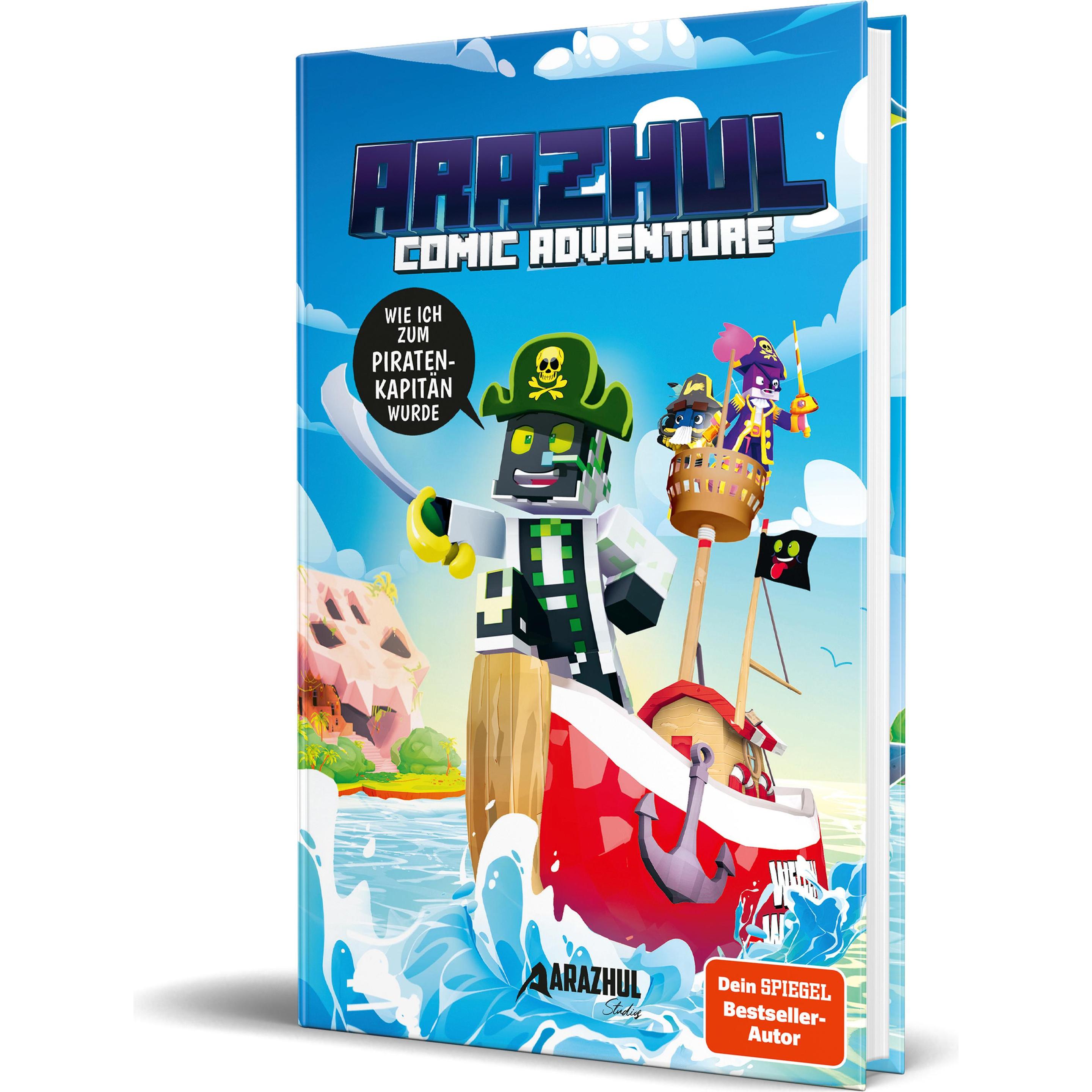 Arazhul, Wie ich zum Piratenkapitän wurde, Kinderbücher von Arazhul, Roman Fink