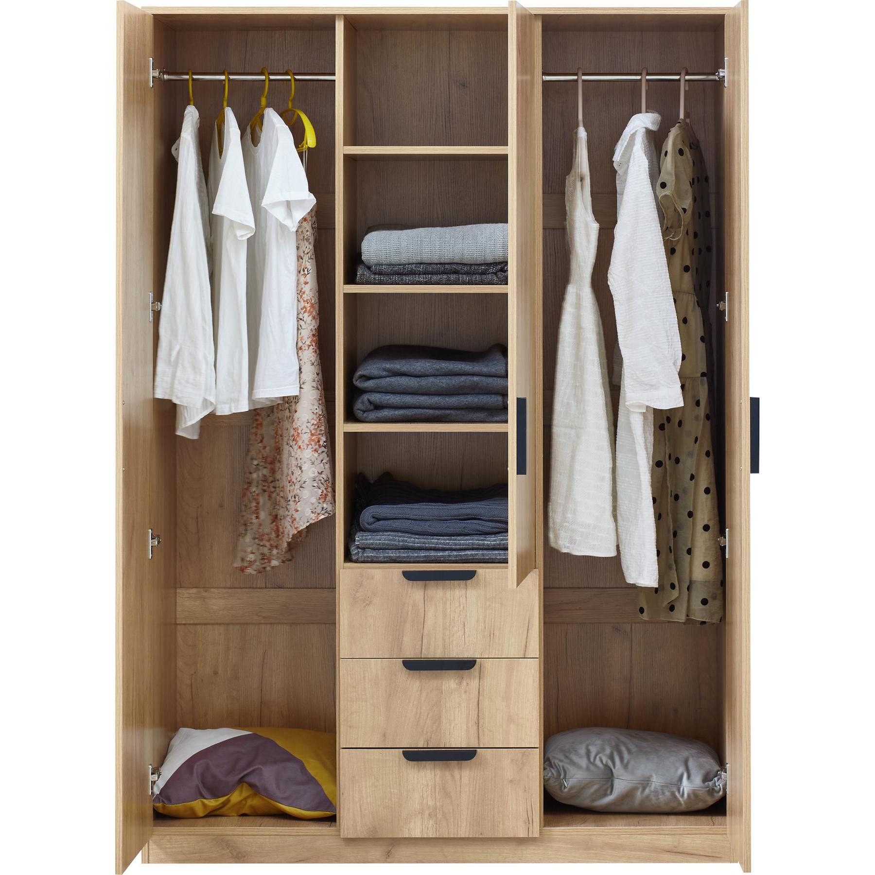 Thumbnail - En.Casa, Kleiderschrank, Eiselfing (120 x 52 x 176 cm)