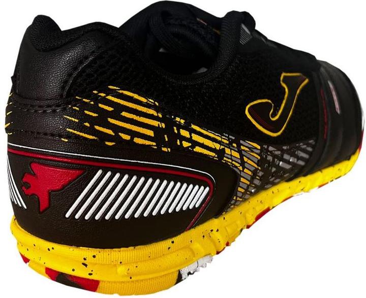Image du produit Joma Mundial 2331 Chaussures de football en salle Noir et Jaune MUNW2331IN (43,5) (43.5)