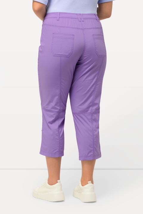 Actual product image Ulla Popken Roll-Tab Hem Stretch Cargo Pants (60)
